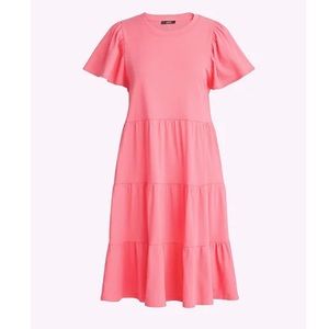 J.Crew Broken-in Tiered Jersey Dress, NWT